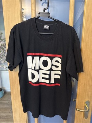 Vintage Mos Def T-Shirt Herren Gr. L Rap Tee Rawkus Tag Schwarz Hip Hop