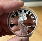 2018 Free Will Sovereign Bullion 1 oz. Silver #493, 494, 495, 496, 497 of 500