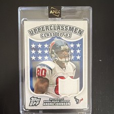 Topps 2007 DPP Upperclassmen Relics Andre Johnson Game-Worn Jersey #UC-AJ