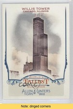 2012 Allen & Ginter's World's Tallest Buildings Sears Tower Willis READ 0b3