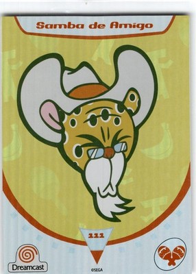 2025 Sega Dreamcast Trading Card Limited Run Games Foil Samba De Amigo #111