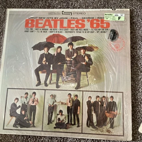 THE BEATLES '65 Apple ST 2228 clean! VG+ British Invasion/Garage Rock LP