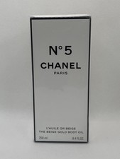CHANEL No 5 L’HUILE OR BEIGE “The Beige Gold Body Oil” 250ml Original Box NEW