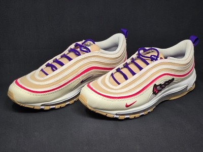 Nike Air Max 97 SE Men's Size 11 Tan Red Air Sprung White Shoes DH4759-200 NBY