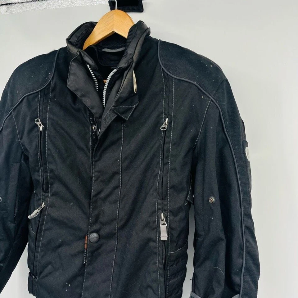 Clover мотоциклетная куртка с длинным рукавом водонепроницаемый серый мужской размер средний - Изображение 3 из 4