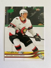 2025-26 Upper Deck Series 2 - Holiday Exclusive Easter Green #374 Tyler Kleven
