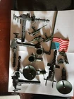 Vintage GI Joe 1983 Headquarters Command Large Parts Lot Original Parts