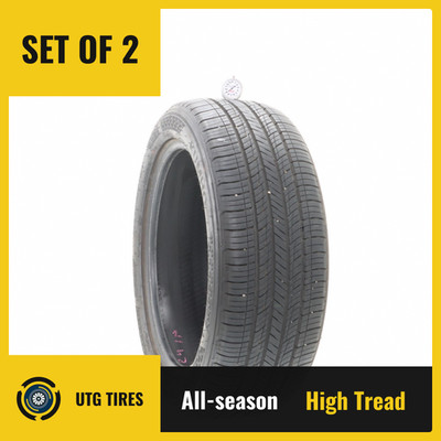 Set of (2) Used 245/50R20 Kumho Crugen HP71 102V - 9/32