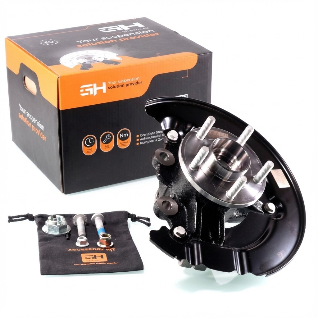1x Complete Left Steering Knuckle for Ford FOCUS III 2010-2019