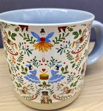 Coffee Mug Nutcracker Jingles and Joy 18oz Toy Soldier Ballerina Christmas