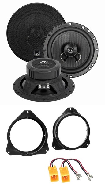 ESX 180Watt 2-Wege 16,5Cm Lautsprecher FüR Peugeot Partner Tepee Ab 08 FronttüR-image