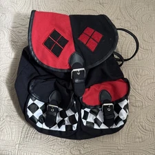 bioWorld DC Comics Harley Quinn Knapsack Backpack
