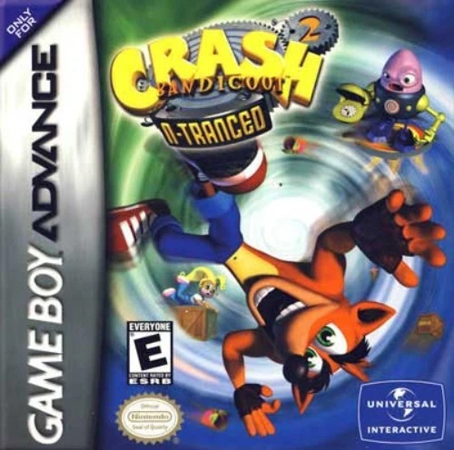Crash Bandicoot 2 N-Tranced - Game Boy Advance Gba Sp D
