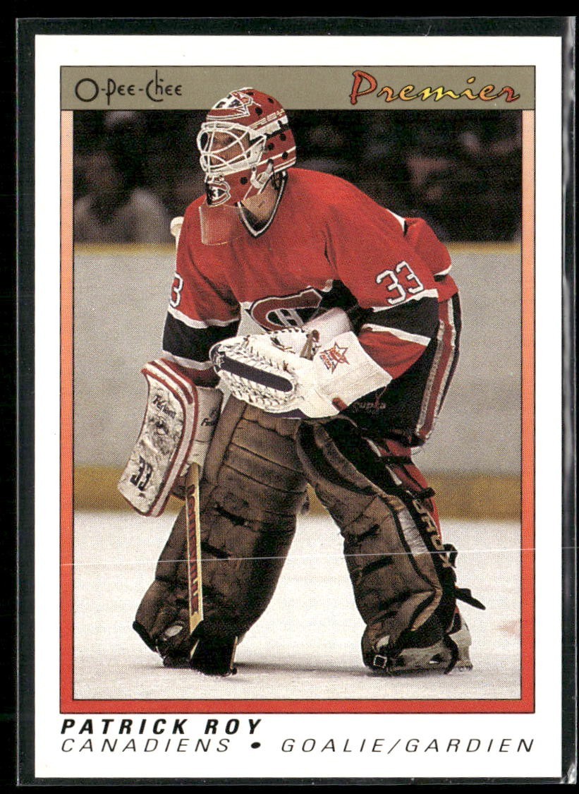 1990-91 O-Pee-Chee Premier - Patrick Roy #101