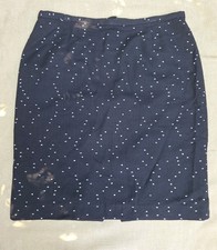 VTG Neiman Marcus Exclusive Black&white Skirt Size 16 Made In USA