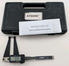 Central Tools Storm 3m430a Digital Brake Rotor Gauge Micrometer Caliper W Case Central Tools Storm 3m430a Digital Brake Rotor Gauge Micrometer Caliper W Case