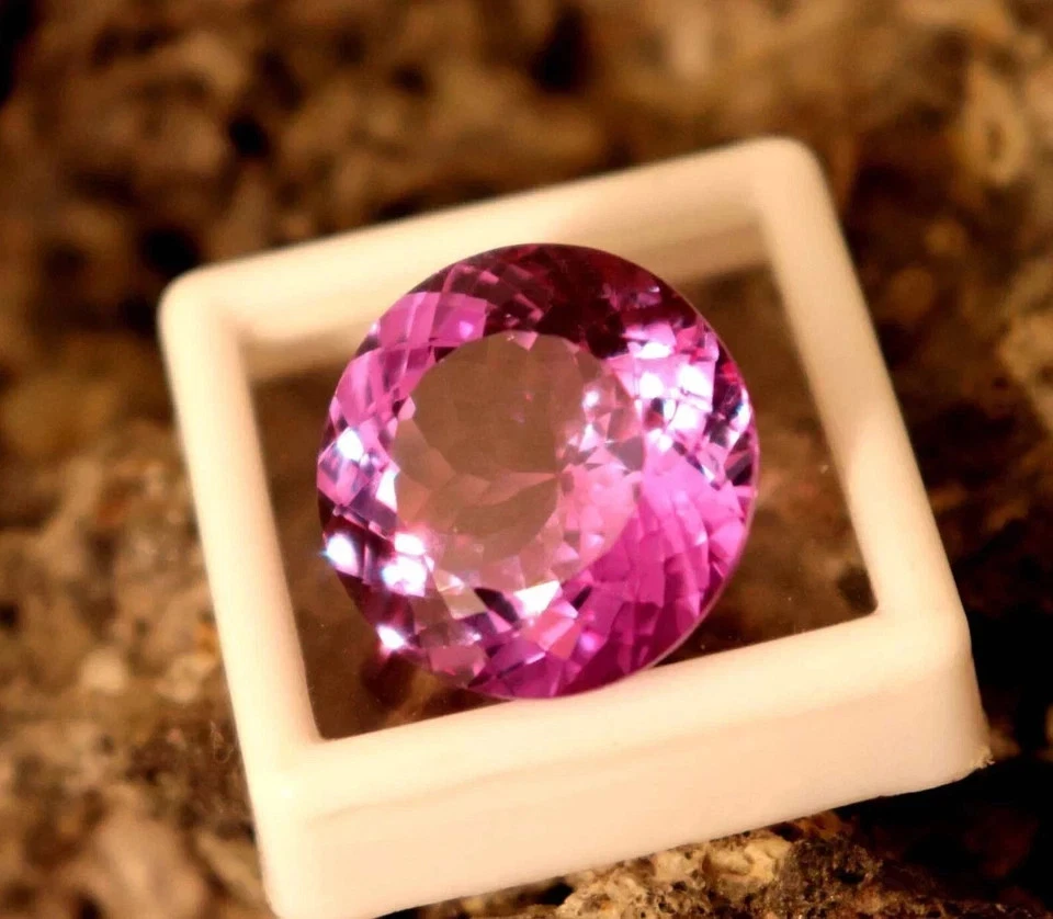 8.00 Ct Natural Russian Alexandrite Certified Round Cut Color Change Gemstone - Image 3 of 4