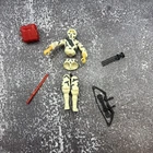 1987 HASBRO GI JOE COBRA STORM SHADOW v2 FIGURE COMPLETE Disconnected