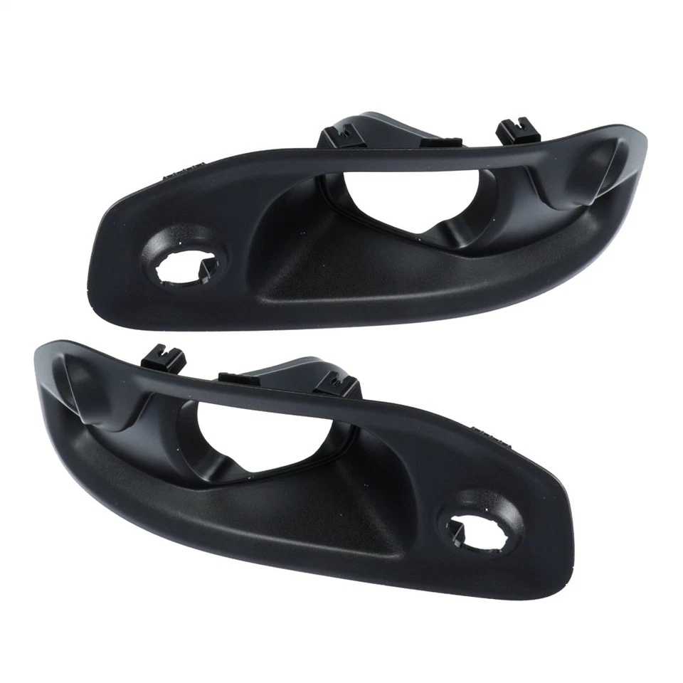 Pair New Right & Left Fog Lamp Light Bezel Kit 68318117AB For 2019-2024 Ram 1500 - Image 2 of 4