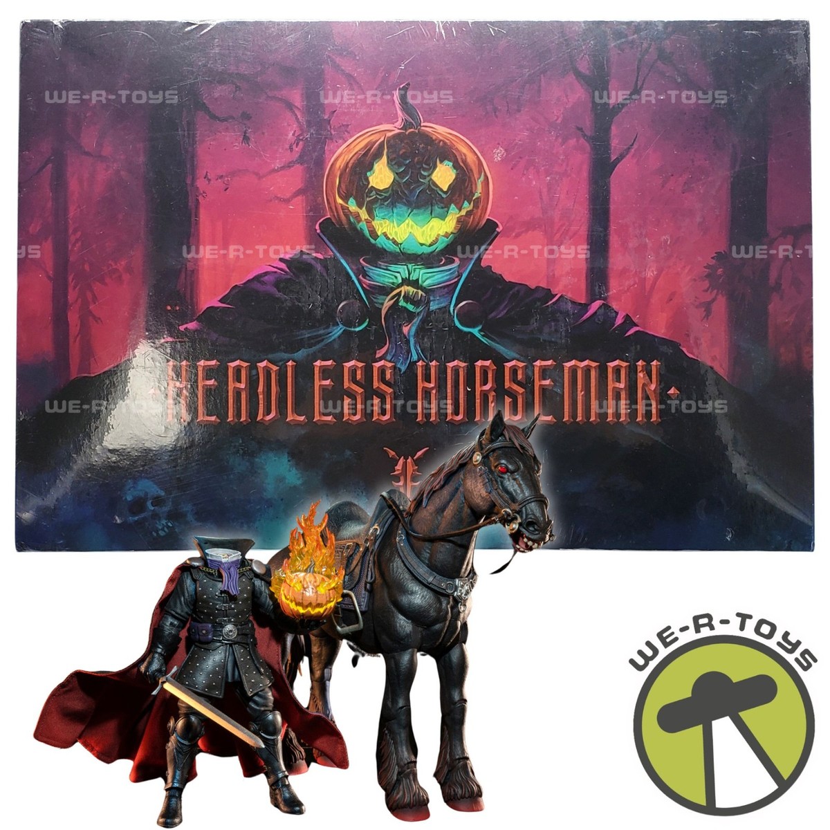 Figura Obscura Headless Horseman With Horse Figures Four