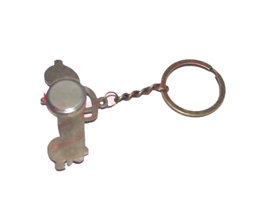 New Pocket Watch Clock With Keyring Keychain Key Fob Car Shaped