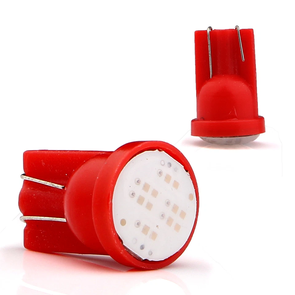 100Pcs T10 W5W 194 168 921 COB 6SMD 2W High Power LED Reading Light Bulbs 12V DC - Image 4 of 4