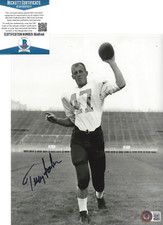 TERRY BAKER OREGON STATE BEAVERS 1962 HEISMAN SIGNED 8x10 PHOTO BECKETT COA BAS