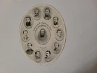 General Stonewall Jackson & Staff 1911 Civil War Collage VERY RARE!
