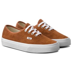 brown vans authentic