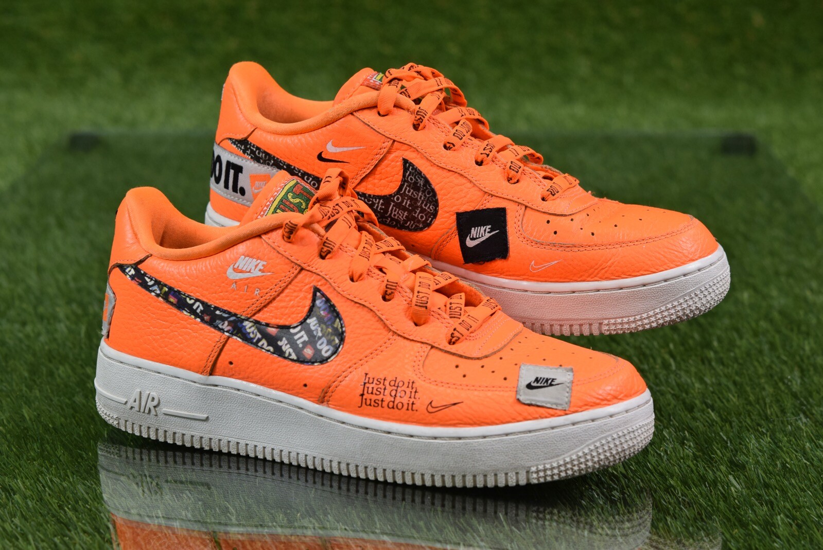 orange air force 1 shoes