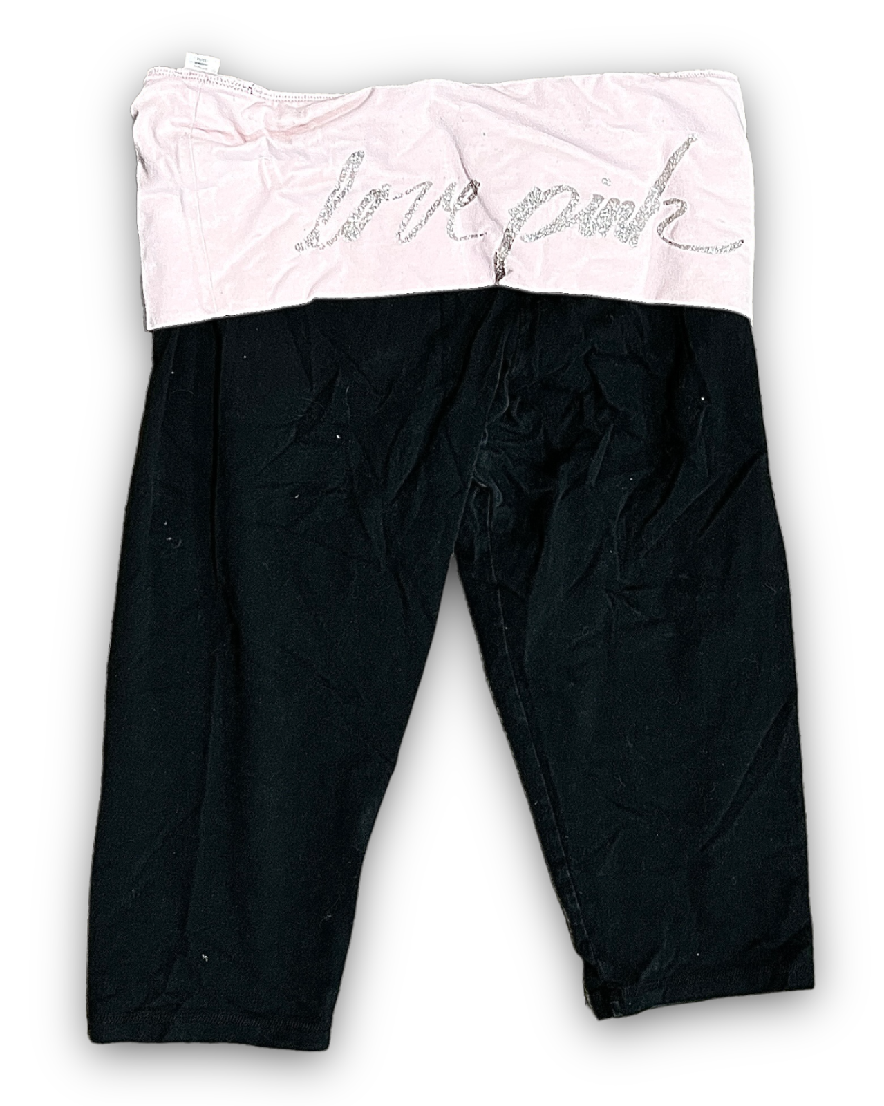 Victoria's Secret Pink Legging Bottom Women's Junior Size Large Cropped Athletic