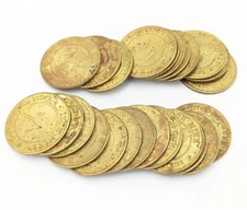 24 Iron Mike Master Pitching Machine Tokens Baseball Bulk Set Lot