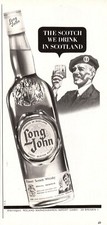 3w22674/ Alte Reklame aus 1968 &ndash; LONG JOHN - Finest Scotch Whisky