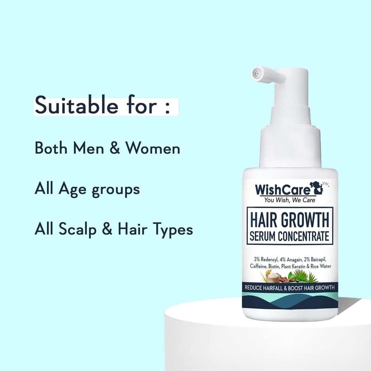 Wish Care Hair Growth Serum: Unlock Thicker, Healthier Hair Fast