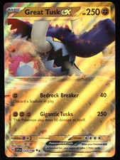 Great Tusk ex #123 Prices | Pokemon Scarlet & Violet | Pokemon Cards