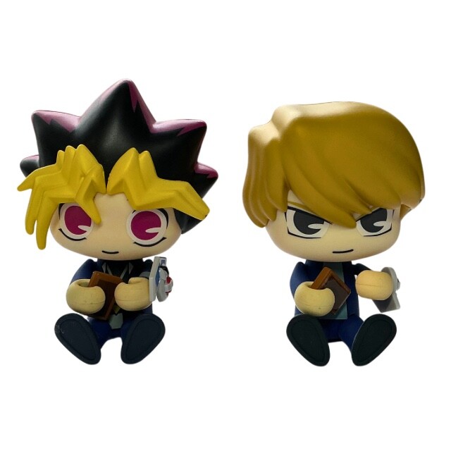 Yugioh Popsule Posable Figure Set Yugi Joey Duel Disk Japanese
