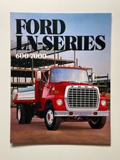1982 - Ford LN-Line Mid Size Trucks *Original Sales Brochure* (7 Color Pages)