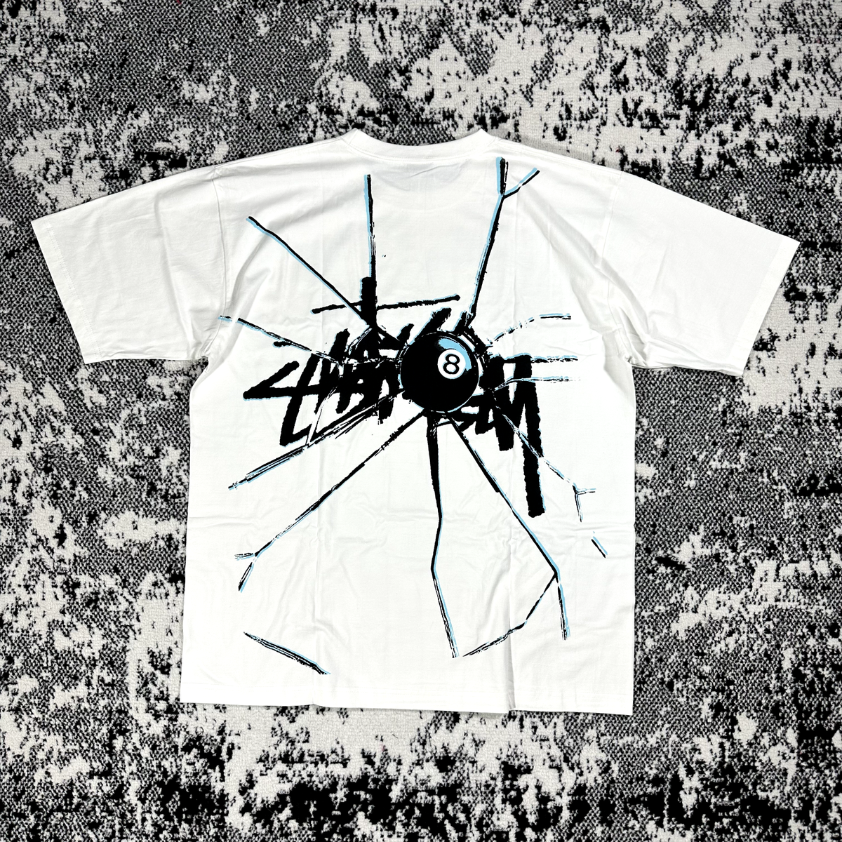 BRAND NEW STUSSY SHATTERED TEE IN WHITE - XL | eBay