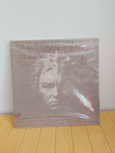 BEETHOVEN MISSA SOLEMNIS D-DUR OP. 123 2LP BOX SET EURODISC 85 760 XFK .sealed