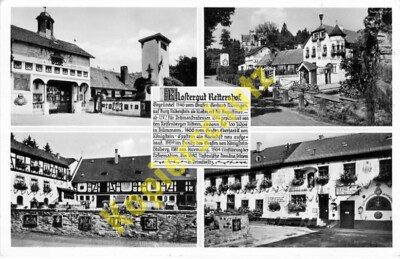 Königsstein Taunus monastery estate rescue farm cafe ''to the happy countryman'' postcard