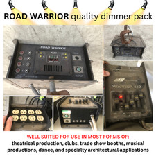 Road Warrior 412 Dimmer Pack For Entertainment Lighting ISH SYSTEMS, INC. 412D