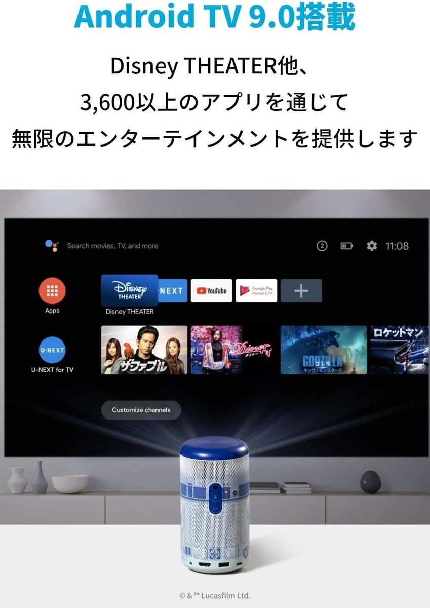 Complete Anker Nebula Capsule Ii R2D2 Limited to 1138 units with