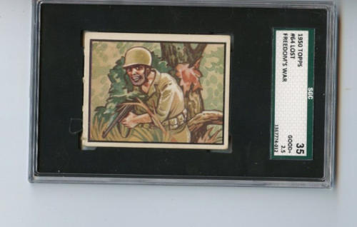1950 Topps Lost Freedom's War #64 🚀😳💥 SGC Graded 2.5 - Picture 1 of 2