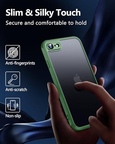for iPhone SE Case 2022/3rd/2020/2rd,for iPhone 8/7 Case,[Full Camera Green - Picture 4 of 7