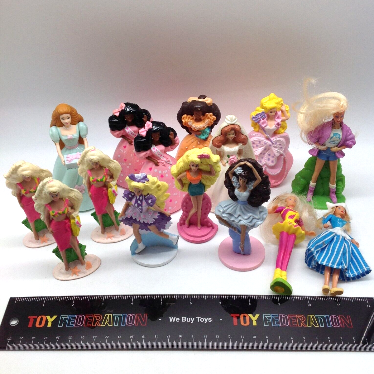 LOT OF 15 1990's McDonald's Mattel BARBIE Happy Meal Toys | eBay