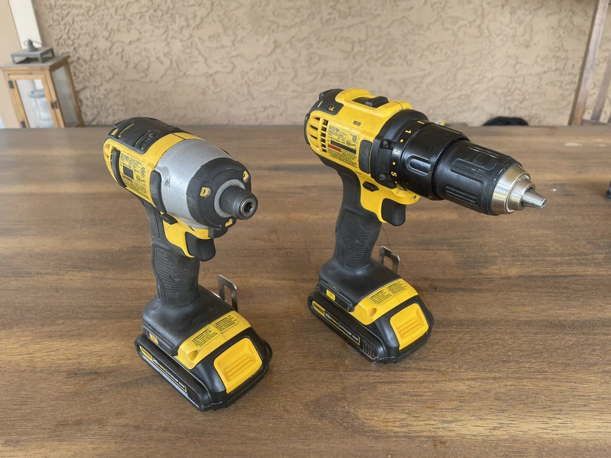 DEWALT DCK280C2 20V MAX Lithium Ion Compact Drill Combo Kit