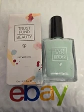 Trust Fund Beauty Nail Polish What's A Budget? Seafoam Blue Green Shade Vegan
