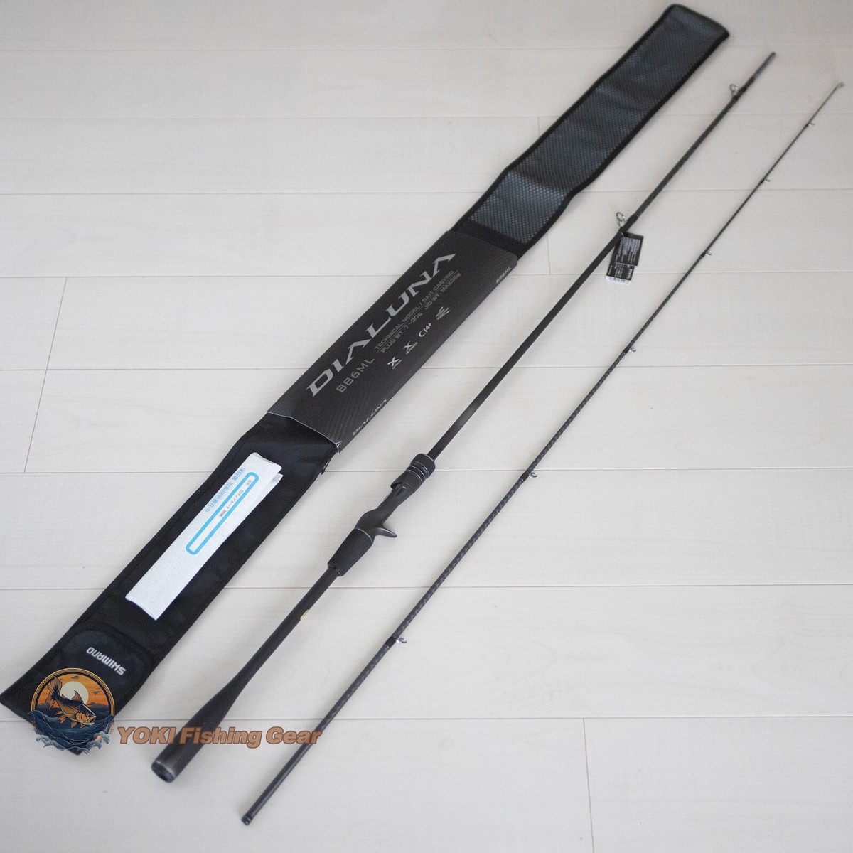 Shimano 23 DIALUNA B86ML Baitcasting Rod FREE SHIPPING