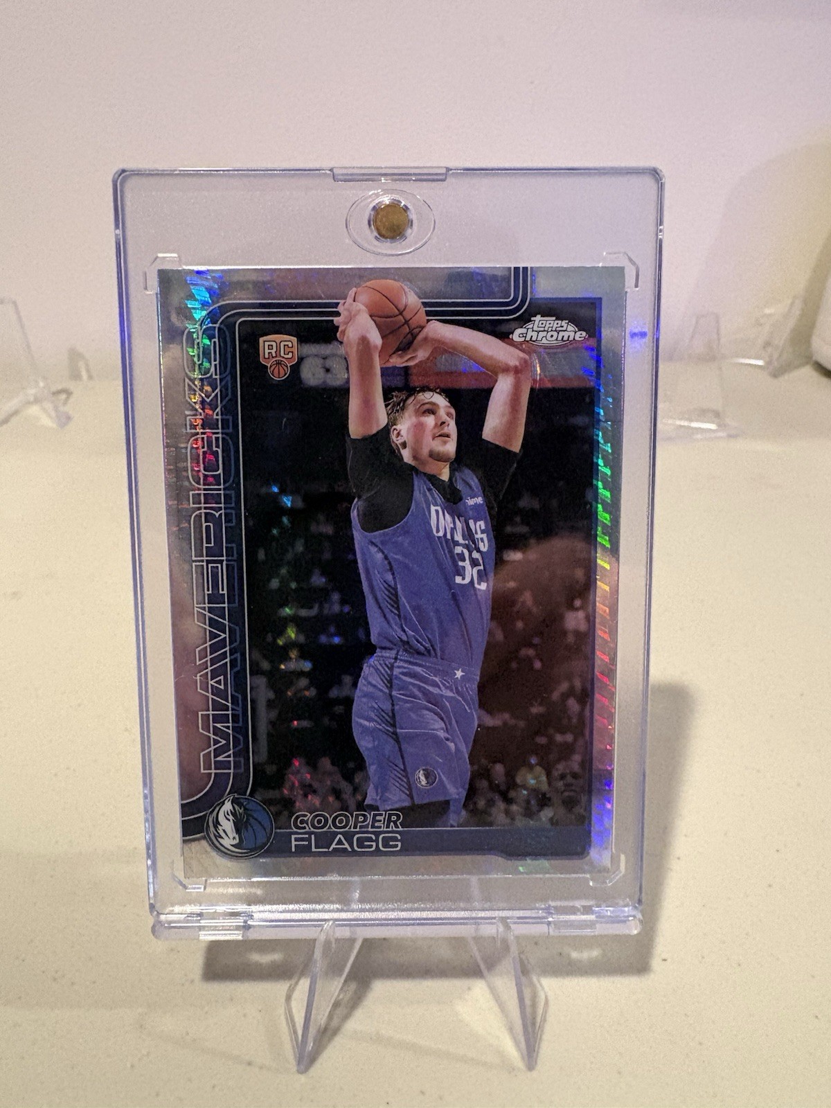 2025-26 Topps Chrome Cooper Flagg Prizm Refractor #251 (RC) Rare