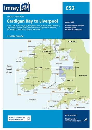 C52 Cardigan Bay To Liverpool Imray C Series - Image 2